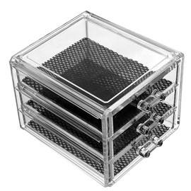 OSALADI 1pc Box Cosmetic Storage Box Jewelry Display Case Cosmetic Organizer Bracelet Holder Case Jewelry Organizer for Drawer Makeup Organizer for Drawer Small Trash Box