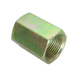 CDQBWKJGFJ 1 Piece Metric M14X1.5 To M14 X 1.5 Female Coupling Adapter Steel Hydraulic Fitting