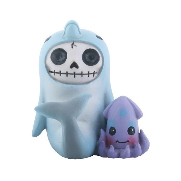 SUMMIT COLLECTION Furrybones Sonar Signature Skeleton in Dolphin Costume with