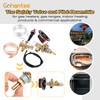 gohantee LP Gas Safety Valve with 3 Outlet Pilot Burner,