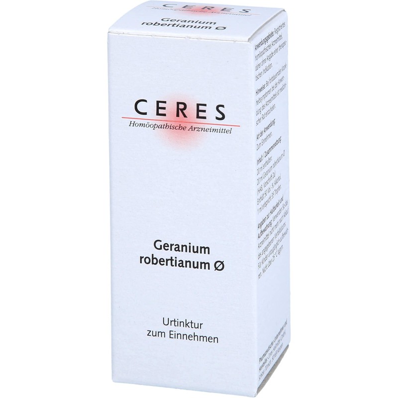CERES Geranium Robertianum ø Mother Tincture, 20 ml Solution