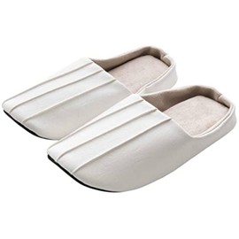 [sarasa design] Slippers, Room Shoes, Women's, Men's, b2c Charleston Antibacterial & Odor Resistant, S (White), white