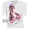 Mousehouse Gifts Sequin Sparkly Unicorn Stuffed Soft Toy 29cm (Pink)