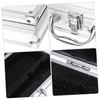 Levemolo Portable Aluminum Storage for Tools Metal Suitcase Locking Mechanism