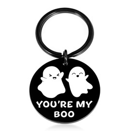 White Elephant Gifts,Valentines Day Gifts,You Are My Boo Keychain,Christmas Stocking Stuffers,Funny Gag Gifts Boo Basket Stuffers Christmas Gifts for Men Basket Gifts for Teens Friend Gifts
