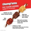 CHOMP 'EMS Five Flavor Kabobs Dog Treats - Beefhide Chewstick