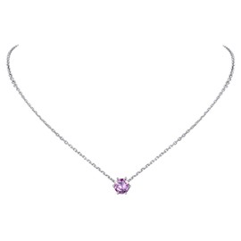 June Birthstone Alexandrite Necklace Gifts for Her Sterling Silver Pendant Necklace Choker
