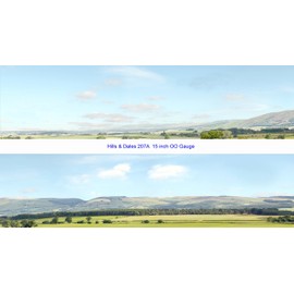 id Backscenes Scenic Backgrounds - 15 inches high - Hills & Dales (207A)