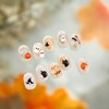 Halloween Nail Stickers, Cute Ghost Black Cat Pumpkin Nail Art
