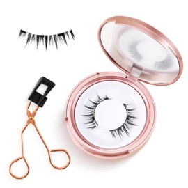 Boobe False Eyelashes Magnetic Eyelashes are easy to install and reuse without glue. Portable in a compact storage box, free installation tools included and can be used in 3 seconds!