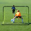 Franklin Sports Premier Steel- Folding Backyard Soccer Goal with All