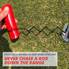 Speed Trap 2.0 Golf Swing Trainer and Path Aid – Fix Slice or Hook, Master Swing Plane, Golf Training Aid for Swing Path, Hit Draws and Fades – Improve Accuracy and Distance – EyeLine Golf