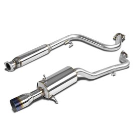DNA MOTORING CBE-CCBT05-BT Stainless Steel Cat Back Exhaust System [Compatible with 05-10 Cobalt 2.2L DOHC / 07-10 G5 2.2L DOHC]