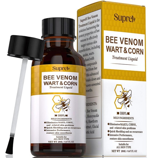 SupreH Fast-Acting bee Venom wart Remover: wart Freeze Off with