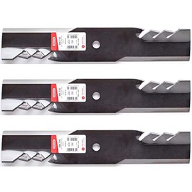 3PK Oregon 396-735 G6 Gator Blades for 48" Hustler 601014, 601123, 795757