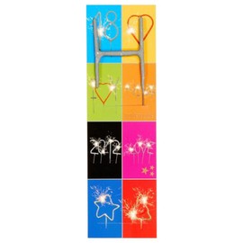 Wunderkerze mit dem Buchstaben H ca. 6,5cm wondercandle