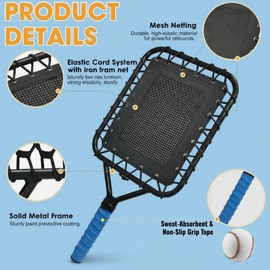 TYIMBLE Pro Fungo Baseball Bat - 19oz Aircraft Aluminum Training Bat for Coaches & Parents, Perfect for Fly Balls, Grounders & Line Drives