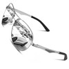 CGID GA61 Premium Al-Mg Alloy Pilot Polarized Sunglasses UV400, Full