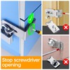 GEMASP Hasp Latch 2 Pack, 90 Degree Solid 304 Stainless