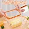 Airtight Butter Slicer, Butter Dish with Lid for Fridge, Storage