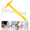 T Square Plastic Transparent Ruler for Drafting Tools and General