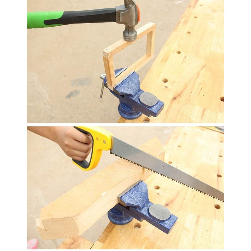 MYTEC Home Vise Clamp-On Vise, 3.0" black