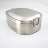 Takara Trading shasta Stainless Steel Lunch Box TWS-C-002 Silver Long