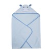 JN&LULU Organic Cotton Fabric Hooded Towel for Kids & Toddlers,