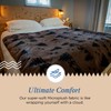 Denali Ultimate Comfort Rustic Throw Blanket with Lightweight Microplush Acrylic