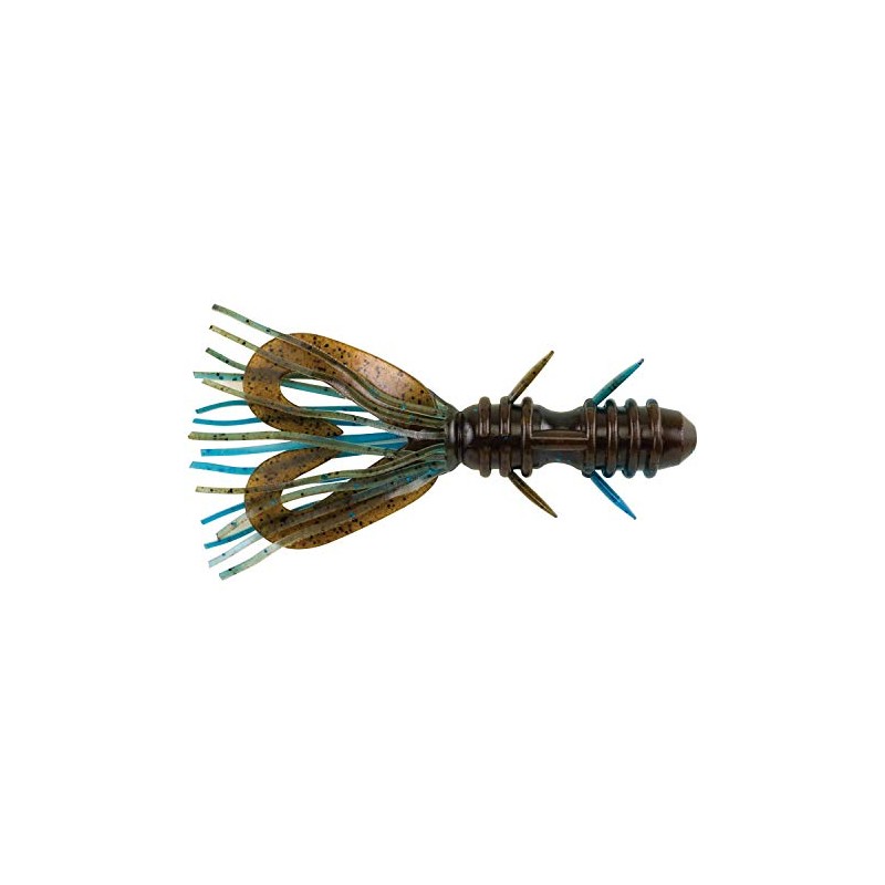 Berkley Unisex Adult PowerBait Zestail Fishing Lure 4" Okochobee Craw