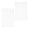 Relaxdays String Curtain Set of 2, Shortenable String Curtains with