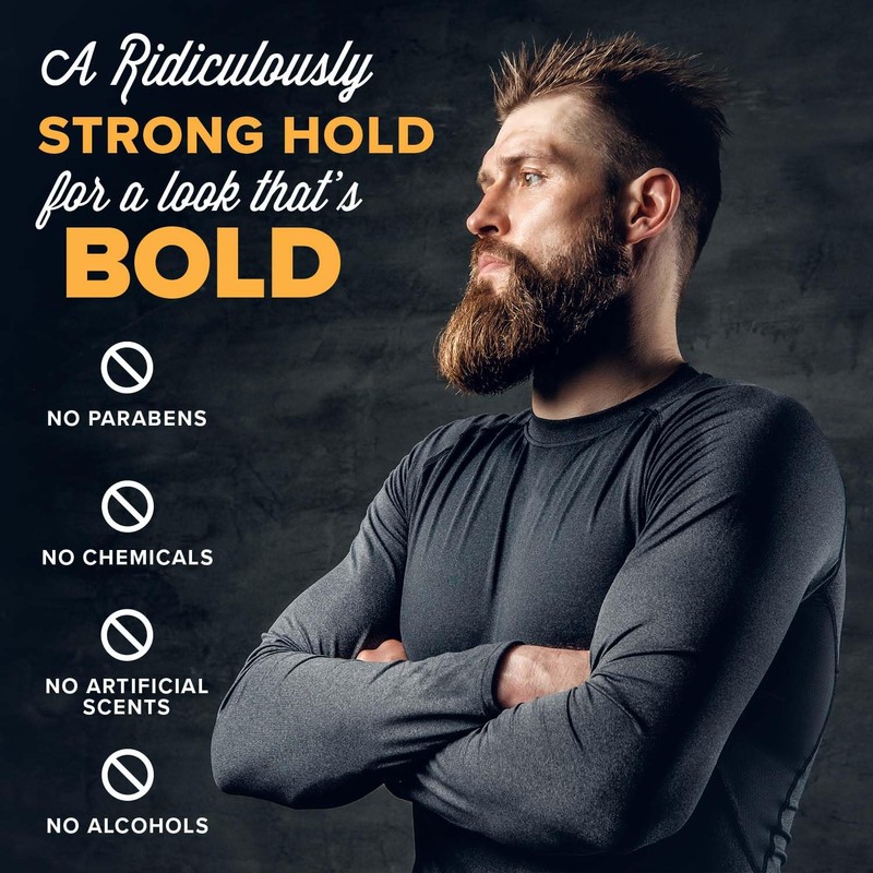 The Bearded Goon Ridiculously Strong Mustache and Beard Wax for