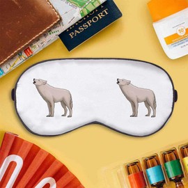 'Arctic Wolf' Sleep/Travel Eye Mask (EY00013567)