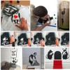 Ideal Stencils Banksy Rat Stencil - Painted Size 11.5x13cm -