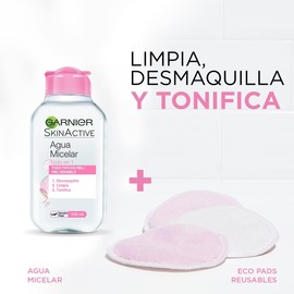 Garnier Active Agua Micelar Desmaquillante para Todo Tipo de Piel - 100 ml
