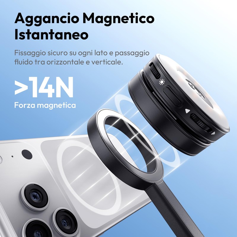 180cm ULANZI SK21 Bastone Selfie Magnetico
