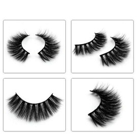 5 Pairs 3D Mink False Eyelashes Long Thick Natural Fake Eye Lashes Set Makeup 3D-00