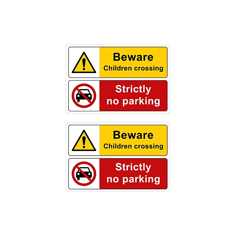 The Signal Range Pack of 2 signs 300mm x 200mm