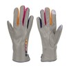 Vera Tucci TIFFANY G01 Leather Multi Colour Button & Fingers