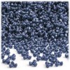 The Crafts Outlet 1,000pc Plastic, Opaque, Tri Beads, 10mm, Multi