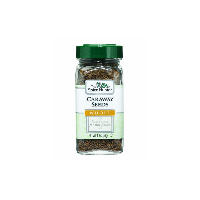 The Spice Hunter Caraway Seeds, Whole, 1.9-Ounce Jars (Pack of