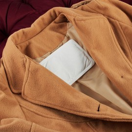 Relaxdays Reaxdays Cerotti Riscaldanti Schiena, Set da 10 Scalda Corpo, Collo e Spalle, Patch Termici Caldi Fino a 12 Ore, Bianco, Tessuto Non Tessuto