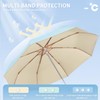 Pioggistar Mini Umbrella Storm Proof Pocket Umbrella Automatic Open and