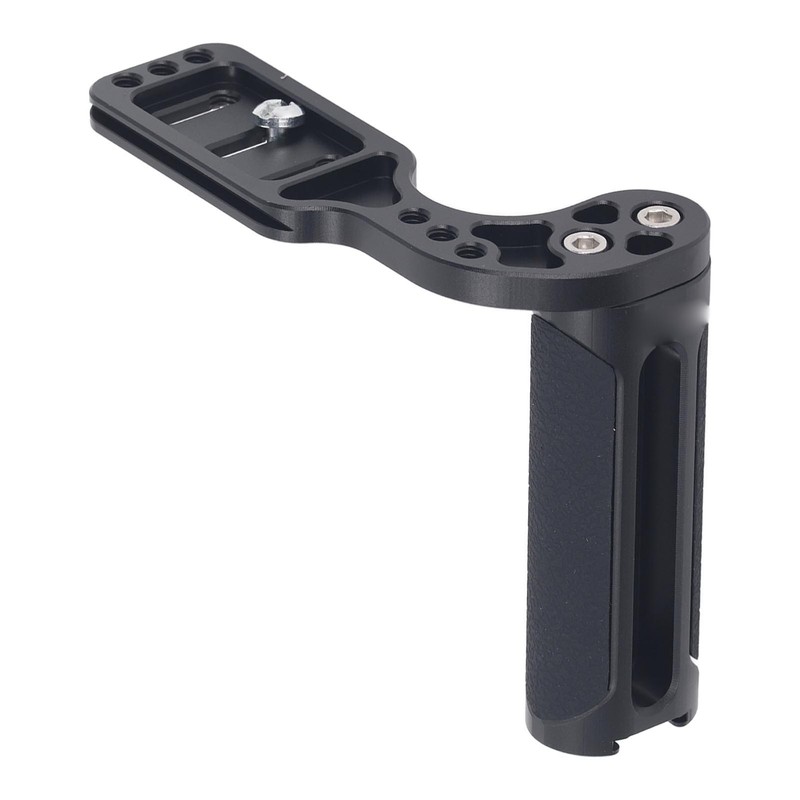Camera Universal Side Handle Grip with Cold Shoe Mount Ergonomic
