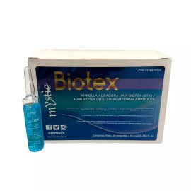 Mystic Biotex Ampoule Anti-Frizz, Restores and Repairs Damaged Hair (Pack 24)