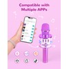 Amazmic Toys for Girls, Kids Karaoke Microphone Toddler Microphone for
