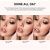 Waterproof Eyeshadow Stick Creamy Eyeshadow for Women with Shimmer Brightener