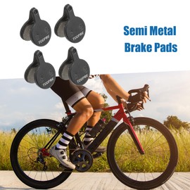 A ABSOPRO Resin Bicycle Disc Bike Brake Pads for Tektro IOX Novela Set of 8