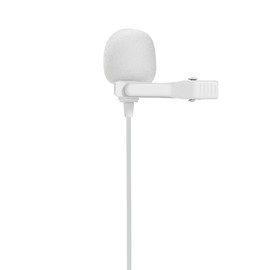 Saramonic Replacement White Lavalier Microphone Clip for Blink 500 Snow White Series Lavaliers and Most Saramonic (Wired & Wireless) and Other 7mm Lavaliers (SR-MC1-W)