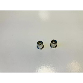 Tyco 6pc = ( 3 pairs ) ~ TYCO Chassis CHROME REAR WHEELS FIT 440 MAGNUM 440-X2 HPX2